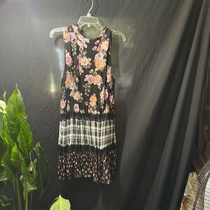 Colorful  Dress with under slip and very comfortable